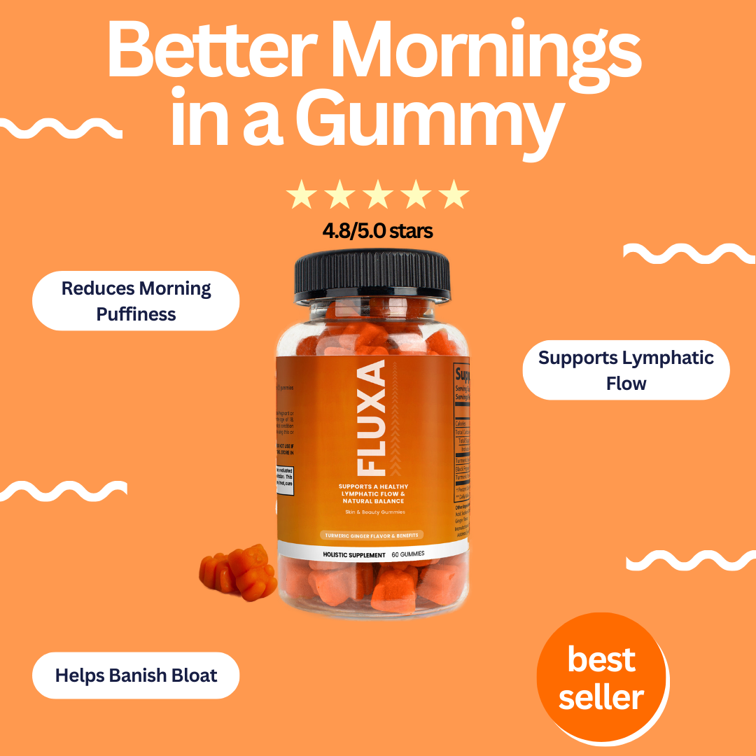 Fluxa Turmeric Lymphatic Drainage Gummies
