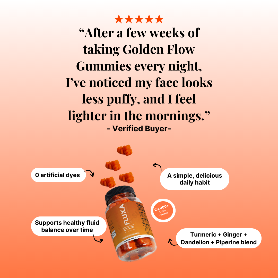 Fluxas Turmeric Lymphatic Drainage Gummies