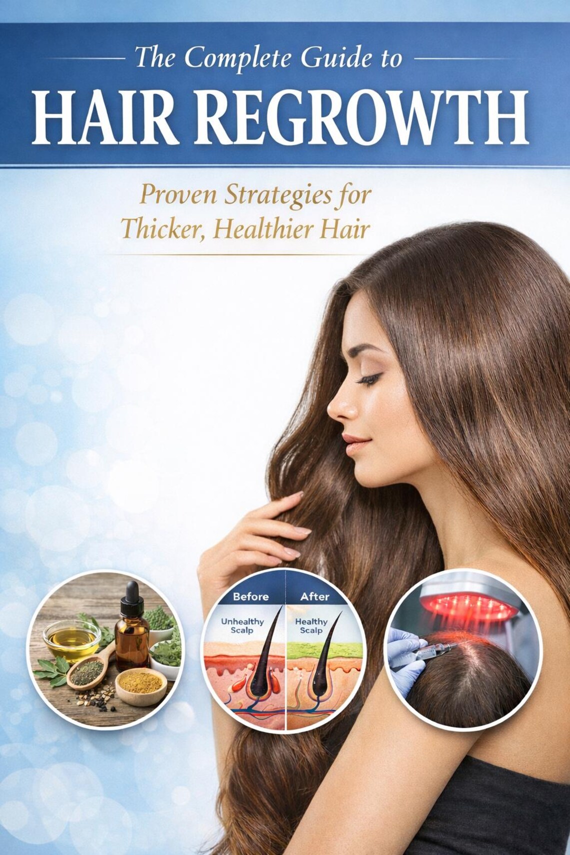 The Complete Guide to Hair Regrowth E-Book